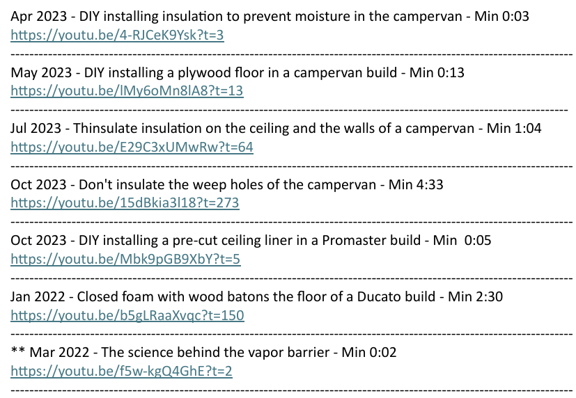 Insulation - Floor |$5.99| eBook | 48 User Generated Video Review Clips | Click and Watch