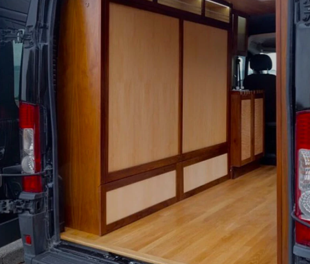 Bed framing in a campervan build | $5.99 | eBook | 79 User Generated Video Clips | Click and Watch