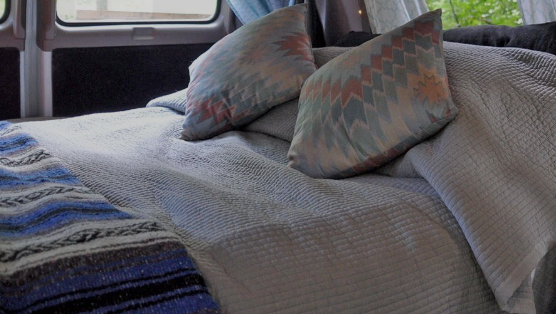 Bedding options in a campervan build | $5.99 | eBook | 96 User Generated Video Clips | Click and Watch