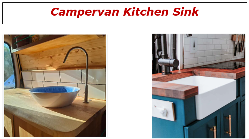 Kitchen sink in a campervan build | eBook | $5.99 | 77 User Generated Video Clips | Click and Watch