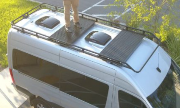 Roof rack - outside the campervan  | $5.99 | eBook | 67 User Generated Video Clips | Click and Watch