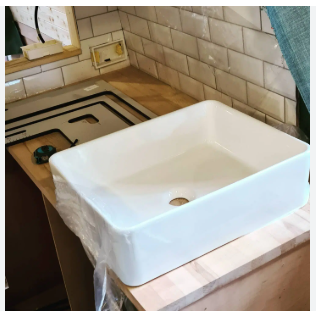 Kitchen sink in a campervan build | eBook | $5.99 | 77 User Generated Video Clips | Click and Watch
