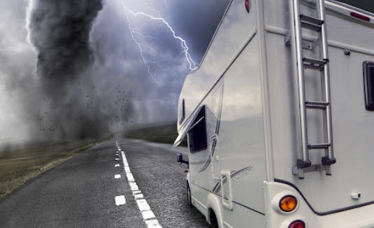 A Tornado and a Campervan