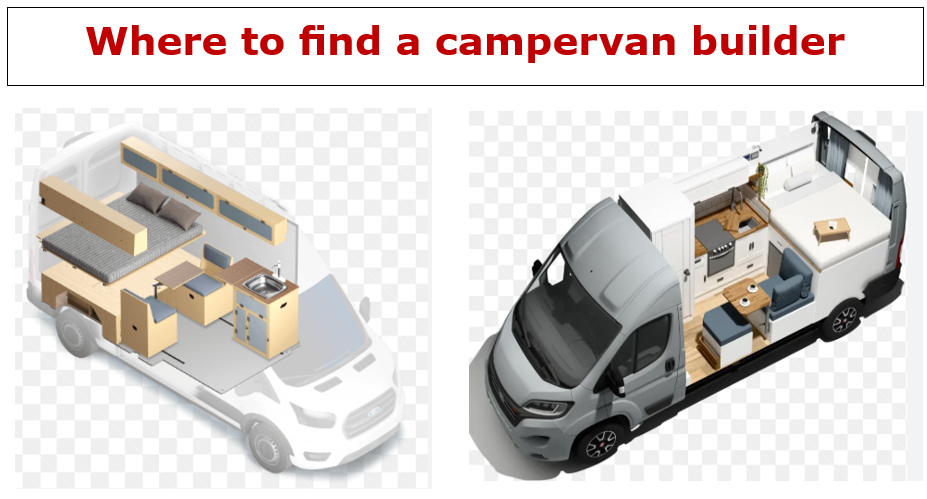 Where to find a campervan builder | $3.99 | eBook | 121 User Generated Video Clips | Click and Watch